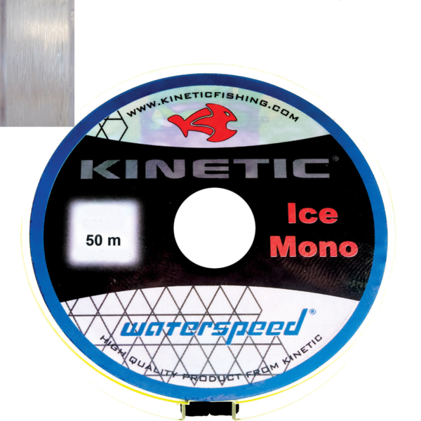 Eisangel Schnur Mono 0,19/0,22/0,25/0,30mm Kinetic Transparent