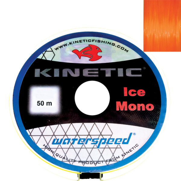 Eisangel Schnur Mono 0,19/0,22/0,25/0,30mm Kinetic Fluo Orange