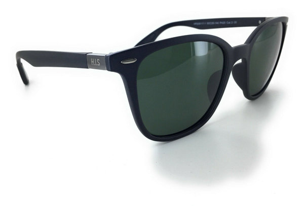H.I.S Sonnenbrille Angelsport UV400 Polarized Blend- und UV-Schutz Schwarz grün getönt
