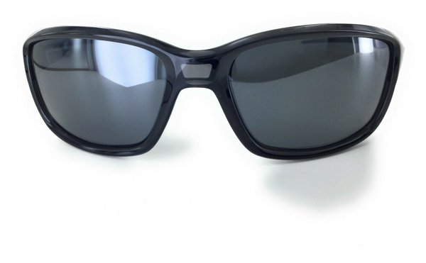 H.I.S Sonnenbrille Angelsport UV400 Polarized Blend- und UV-Schutz Schwarz/Weiß getönt